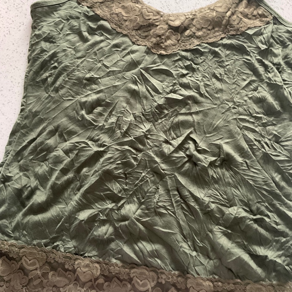 3 Lace Trim Cami XL
